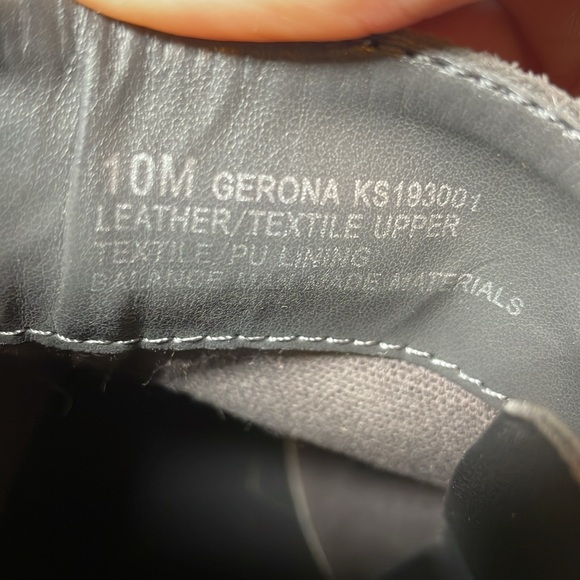 KENSIE Gerona Perforated Suede Ankle Booties, Dark Gray, US 10 - Picture 10 of 10